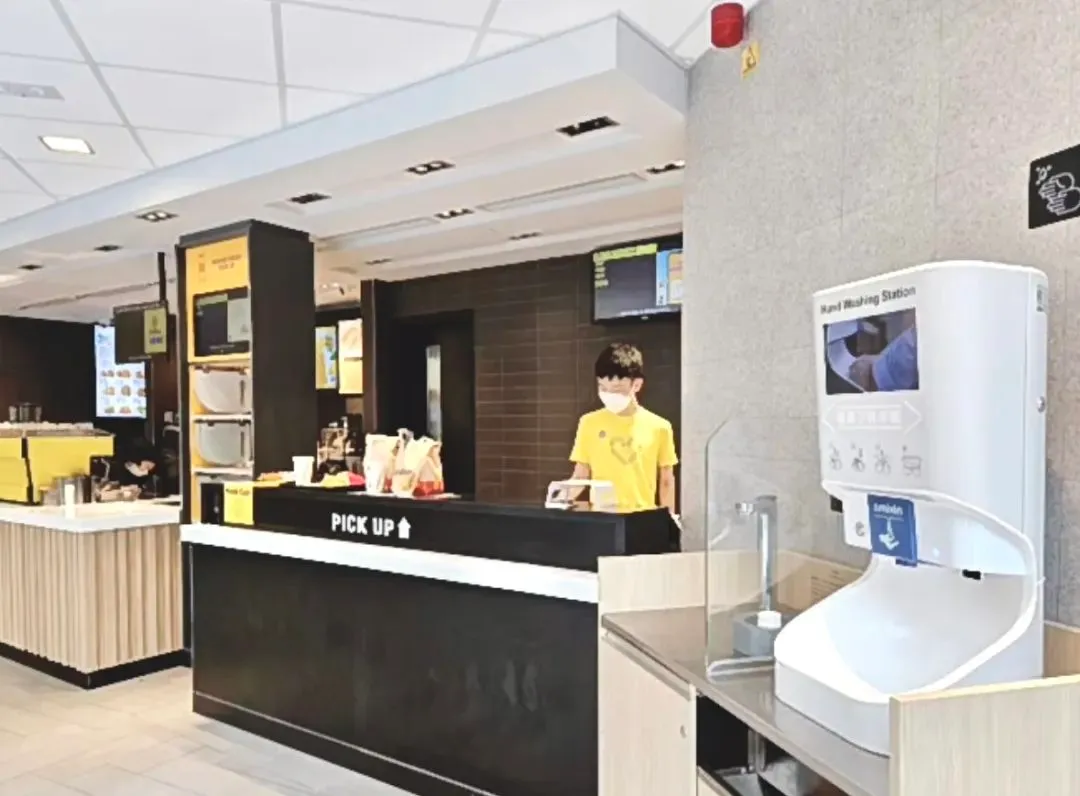 巴奴火锅使用Smixin无接触洗手设备